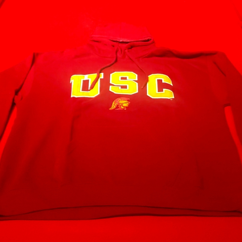 Mens XXL USC Trojans Pullover Hoodie by Old Varsity Brand and Champs Sports